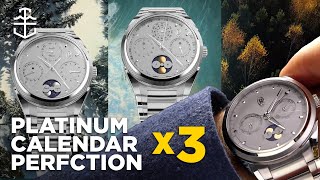 Parmigiani Fleuriers Xiali Hijri amp Gregorian platinum calendars [upl. by Anuqahs]