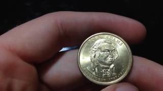 John Adams United States Dollar Coin [upl. by Lelith]