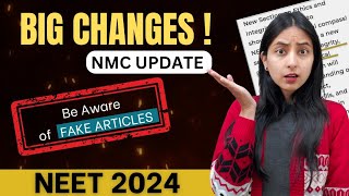 BIG CHANGES in NEET 2024   Shocking Reality neet update neet2024 [upl. by Thisbe]