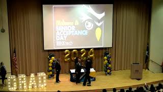 Senior Acceptance Day 930 Ceremony [upl. by Garald]