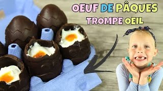 ♡• RECETTE OEUFS DE PÂQUES  TROMPE OEIL •♡ [upl. by Ingra244]