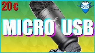 MICRO USB à 20€ pour YouTube  Test Neewer NW3U [upl. by Lisan]