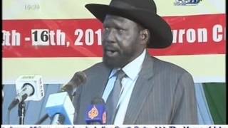 National Conference of SPLA Board  Presidents Salva Kiir Speech [upl. by Sussman]