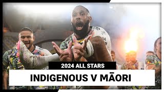 2024 NRL All Stars  Indigenous v Māori  Full Match Replay [upl. by Enaile886]