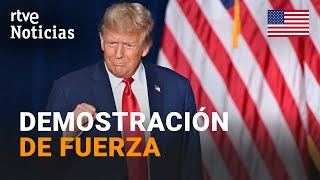 EEUU TRUMP arrasa en los CAUCUS de IOWA y se AFIANZA en la CARRERA hacia la CASA BLANCA  RTVE [upl. by Eyanaj659]