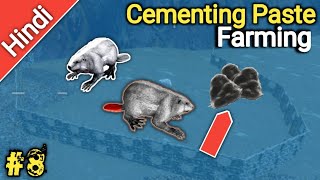 Ark Survival Evolved Mobile  Cementing Paste Ferming  Giant Beaver Dams  Ep8  Hindi [upl. by Chapa288]