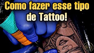 TATTOO APRENDA NOS DETALHES  DIEGO CONCI  TATUAGEM COMPLETA [upl. by Durgy681]