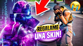 Usé estas SKINS HACKEADAS enfrente de NOOBS en Fortnite y pasó esto… [upl. by Bravar]