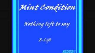 Mint Condition  Nothing left to say [upl. by Inattyrb]