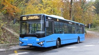 New Ikarus V127 in Budapest PKD003 HD [upl. by Nonnel]