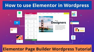 How to use Elementor in Wordpress in Hindi  Elementor Page builder Wordpress Tutorial [upl. by Kcirded315]