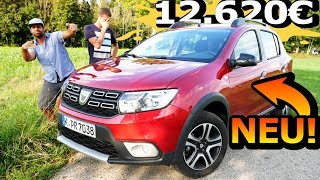 NEUWAGEN für 12620 Euro  Dacia Sandero Stepway TCe 90 quotCelebrationquotEdition  Fahr doch [upl. by Aekal593]