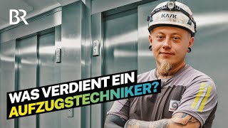 TechnikJob als Quereinsteiger Krisensicherer Beruf als Aufzugstechniker  Lohnt sich das  BR [upl. by Mirielle]