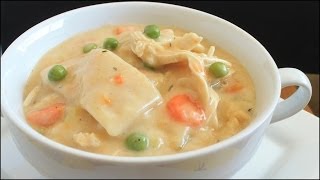 Homemade Chicken and Dumplings [upl. by Enicnarf]