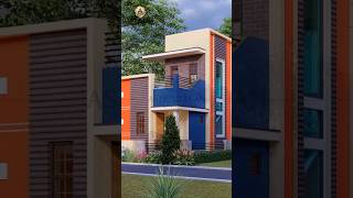 28 by 34 house design  28×34 home plan  2 bedroom budget house design ghar home [upl. by Noillimaxam342]