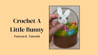 Amigurumi Bunny Beginner Tutorial amp Pattern [upl. by Eachelle]