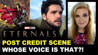 Eternals Post Credit Scene BREAKDOWN  Spoilers Black Knight [upl. by Cibis]