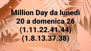 Metodo million Day da 20 gennaio a 26 [upl. by Micheil]