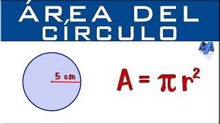 Área del Círculo [upl. by Danita271]