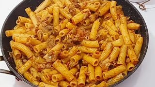 Pasta con funghi e pomodorini Easy lunch or dinner chii nwa tv [upl. by Elnora937]