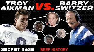 Troy Aikman and Barry Switzer beefed from college to the NFL with help from Skip Bayless [upl. by Naedan]