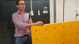 UTS Tech Lab Vibration Lab Polytec PSV500 Tutorial  Part 67 Setting Up a Modal Impact Measurement [upl. by Llorrac]