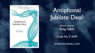 Antiphonal Jubilate Deo  Greg Gilpin [upl. by Prasad425]