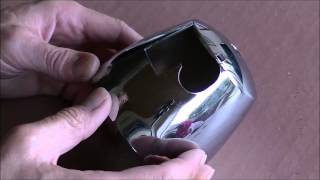 How To Polish Chrome Plastic Polish Chrome Plated Plastic Trim [upl. by Sol]