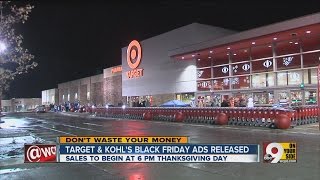 Target and Kohls Black Friday ads released [upl. by Lienahs]