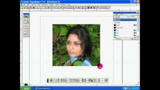 How To Crop Photo In Adobe Pagemaker HINDIavi [upl. by Lorene]