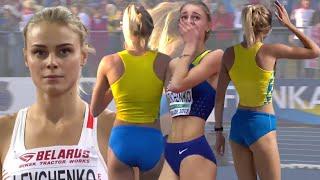 Ukraine Most Beautiful Yuliya Levchenko High Jump [upl. by Fauch]