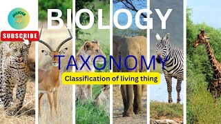 Variety of living organism TAXONOMY Classification of living thing [upl. by Nwahsid609]