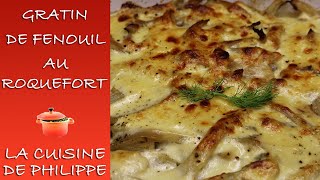 Gratin de fenouil au roquefort [upl. by Annel]