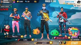 Free Fire Live  Heroic GrandMaster Push Global No1 In India [upl. by Evot624]