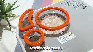 The simplest way of making rotis  ROTIMATIC [upl. by Eanerb]