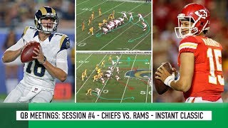 QB Meetings Session 4  MNF Instant Classic [upl. by Relyt824]