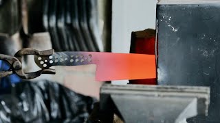 How I Heat Treat My Knives In A Forge [upl. by Nnalatsyrc]