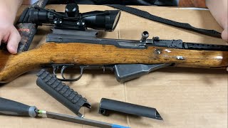 SKS mount and scope set up Very accurate [upl. by Laval200]