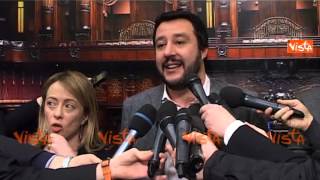 SALVINI CONSULTAZIONI M5S QUIRINALE UNA TRAGEDIA [upl. by Skricki372]