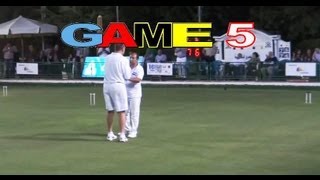 GAME 5  Golf Croquet World Championship Final Bamford vs Nasr CairoHD [upl. by Coridon133]