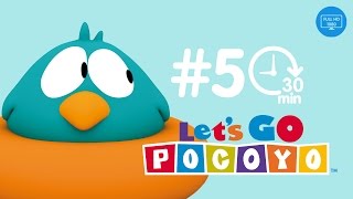 POCOYÓ en ESPAÑOL  Lets Go Pocoyo Ep 5  30 min   CARICATURAS y DIBUJOS ANIMADOS para niños [upl. by Lehcar]