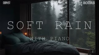 4hours  Relaxing Sleep Music  Soft Rain sleep  Piano Chill  Music Therapy  DorySt [upl. by Refitsirhc543]