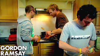 Teaching Lazy Bachelors How To Cook A Basic Curry  Gordon Ramsay [upl. by Ettelimay567]