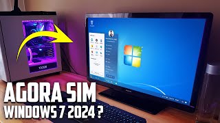 Fizeram um Novo Windows 7 2024 [upl. by Walker]