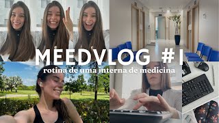 COMEÇOU O INTERNATO PRIMEIROS DIAS DE AMBULATÓRIO  MEEDVLOG 1  ROTINA DE UMA INTERNA DE MEDICINA [upl. by Rasia]