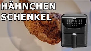 Saftige Hähnchenschenkel aus der Heißluftfritteuse von COSORI Airfryer Gesund Healthy [upl. by Assirrak73]