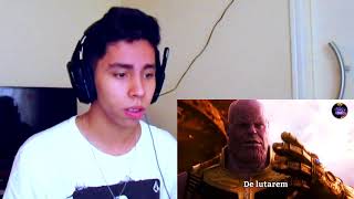 REACT  Vingadores VS Thanos  Duelo de Titãs ESPECIAL VINGADORES GUERRA INFINITA [upl. by Grizelda755]