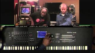 yamaha motif xf programming with the quotgospel guyquottutorial 5 [upl. by Tezile]