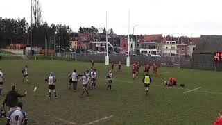 Brussels Citizens AuderghemLeuven Rugby [upl. by Gemmell]