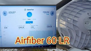 Airfiber 60 LR Configuration  Speed Test  Muneer IT Expert  Long Range Wifi Networking [upl. by Idurt518]